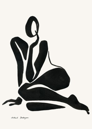 Black figure #6, Artesta