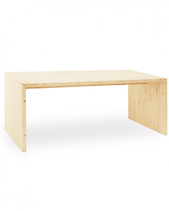 Mesa de comedor Telva natural 120, The Wood Taylor