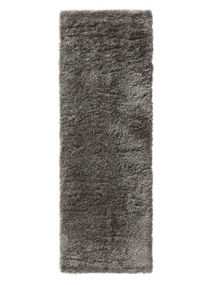 Alfombra pelo largo Ricky Antracita, Benuta