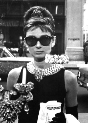 Audrey Hepburn in Breakfast at Tiffany vintage photograph., Artesta