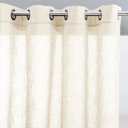 Nyong crudo con ojales 140x250, La Redoute