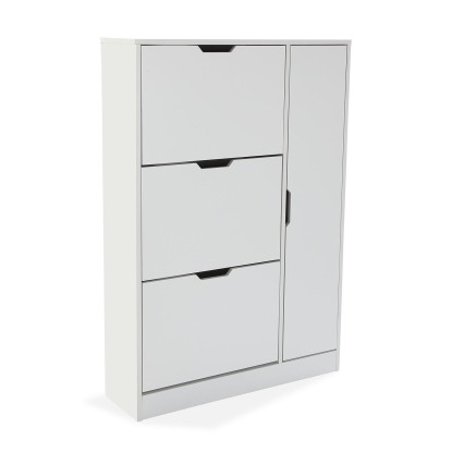 Zapatero 4 cajones blanco, Versa Home