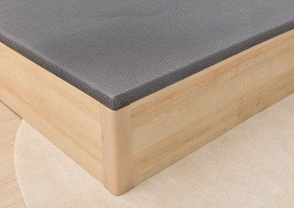 Canapé Abatible Natural para colchón de 160x200, MARMOTA