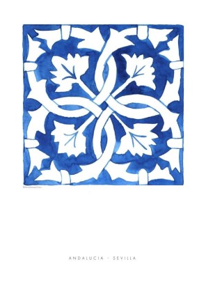 Tile Sevilla blue, Artesta