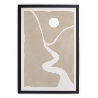 Cuadro Moldura Negra 60x40, Really Nice Things