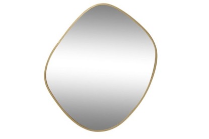 ESPEJO METAL ESPEJO 56X2,5X69,5 IRREGULAR DORADO, Wabitap