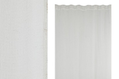 CORTINA POLIESTER 140X260X260 REJILLA BLANCO, Wabitap