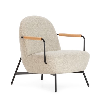 SILLON REGI BEIGE/PATAS NEGRAS 1P/CAJA, Marckeric
