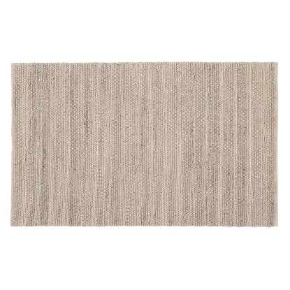 Alfombra taupe tejido decoración 160 x 230 cm, Wood Nature