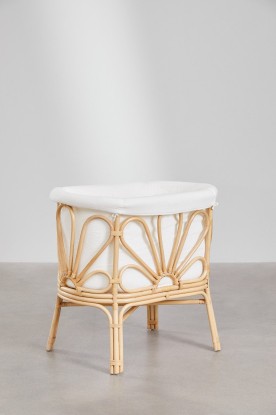 Kids - Minicuna en ratán con colchón Dahlia Kids, Sklum