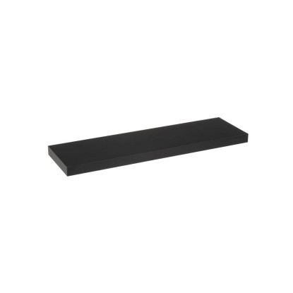 Estante mdf negro 80 x 24 x 4 cm, Unimassa