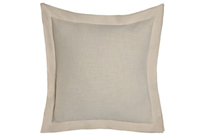 COJIN LINO 45X45 420 GR, CON FLECOS ARENA, Wabitap