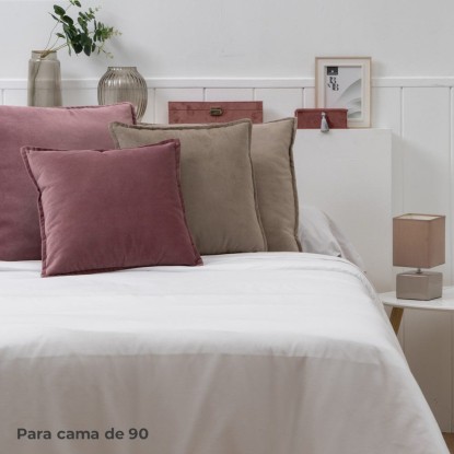 Funda nórdica cama 90 blanco 150 x 220 cm, Unimassa