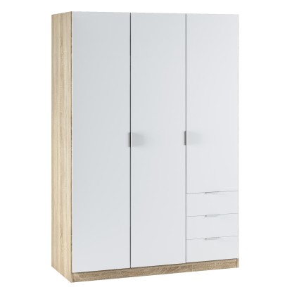 ARMARIO NICO 3P3c ROBLE/BLANCO LC1323F, SVO
