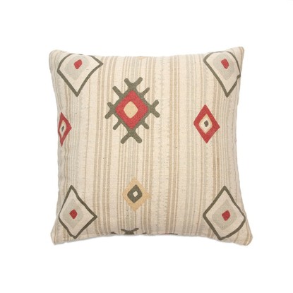 MYC HOME LINENS - FUNDA DE COJÍN ESTAMPADO DE ALGODÓN M/RUSH NATURAL, MYC Home Linens