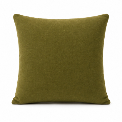 Cojin Lino 45x45 Verde Oliva, Really Nice Things