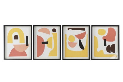 CUADRO CRISTAL MDF 40X2,5X50 ABSTRACTO 4 SURT., Wabitap