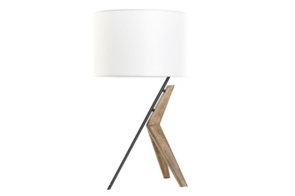 LAMPARA SOBREMESA ROBLE METAL 36X36X54 PAJARITA, Wabitap