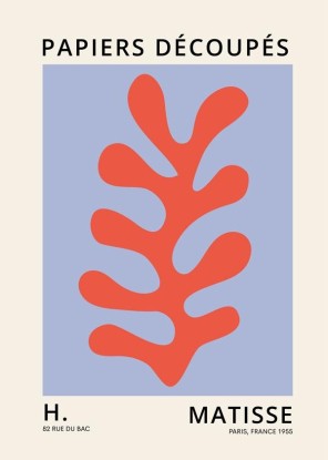 Henri Matisse papiers découpés X, Artesta