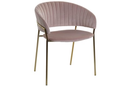 SILLA POLIESTER METAL 58X53X73 TERCIOPELO, Wabitap