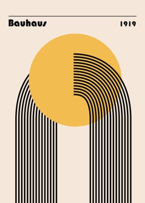 Bauhaus Venus yellow circle, Artesta