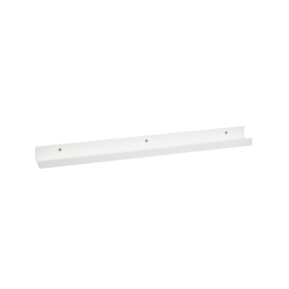 Estante mdf blanco 80 x 9,50 x 5 cm, Unimassa
