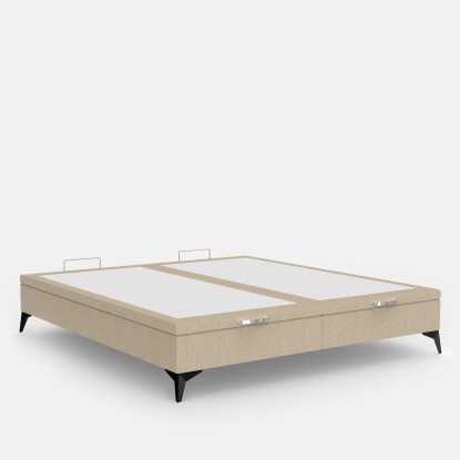 CANAPÉ DIAMOND BEIGE PARA COLCHÓN DE 160x190, Topdormitorios