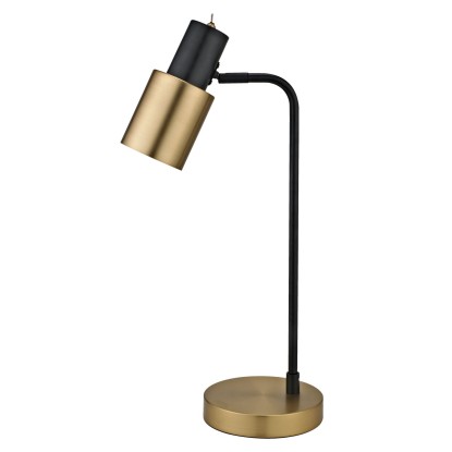SOBREMESA 1L MAENA NEGRO-LATON 1 X 40W E-14, AJP
