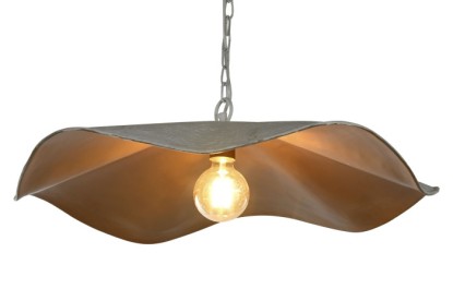 LAMPARA TECHO HIERRO 77X77X16 PATINADO BLANCO, Wabitap