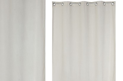 CORTINA POLIESTER 140X260 8 ANILLAS CRUDO, Wabitap