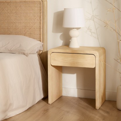 MESITA DE NOCHE BOYD RÚSTICO, Wabi Home