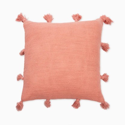 Funda de cojin ALGODÓN CON POMPONES M/JOY, MYC Home Linens