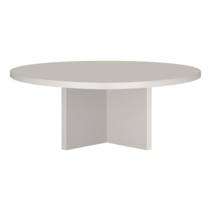 Mesa de Centro Pausa Redonda 100 cm laminado (Taupé), Really Nice Things