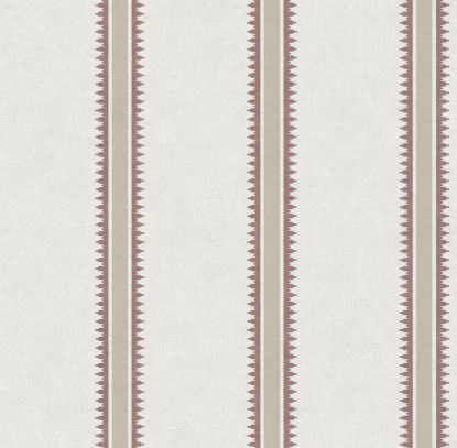 3857-4 INDIENNE STRIPE TERRACOTA, ICH