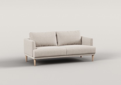 Dracena – Sofá de 2 Plazas beige con tela easy clean, Luma Home