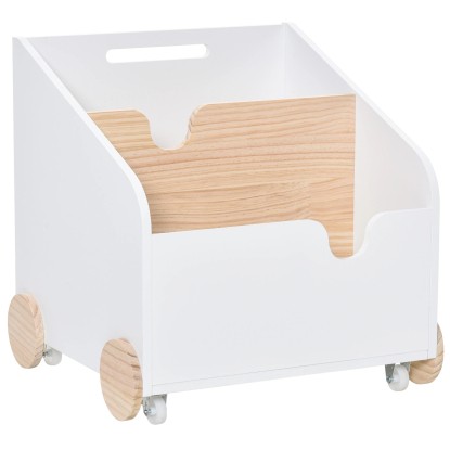Caja de Almacenamiento de Madera para Juguetes, Aosom
