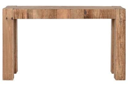 CONSOLA MADERA RECICLADA PINO 117X36X71 25,00, Wabitap