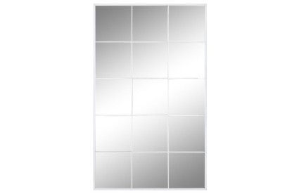 ESPEJO HIERRO CRISTAL 90X2X150 VENTANA BLANCO, Wabitap