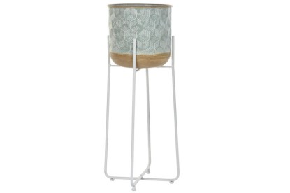 MACETERO METAL 35X35X91 BICOLOR, Wabitap