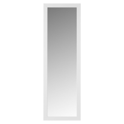 Espejo pared mdf-cristal blanco 47 x 1 x 149 cm, Unimassa