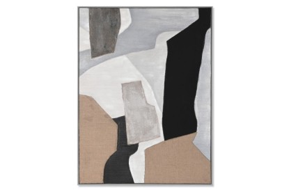 CUADRO LIENZO POLIESTER 103X4,5X143 ABSTRACTO 3D, Wabitap