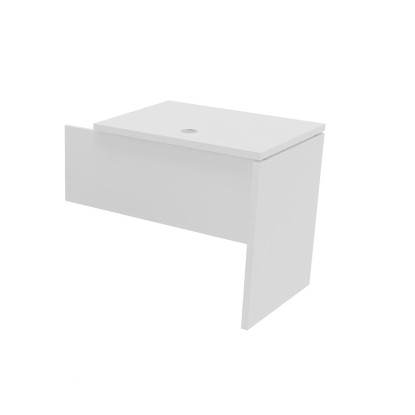 Ala Mesa recta serie euro 2000 Blanco, Euromof