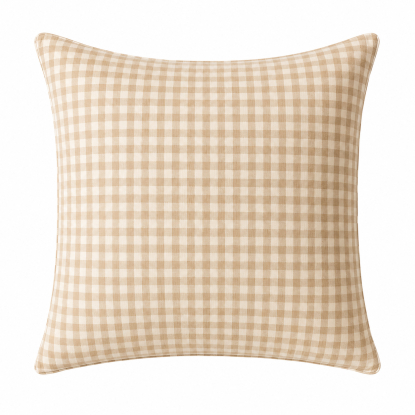Cojin 100 % Algodon 45x45 Beige Vichy, Really Nice Things