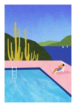 Swimming Pool II  By: Henry Rivers, Artesta