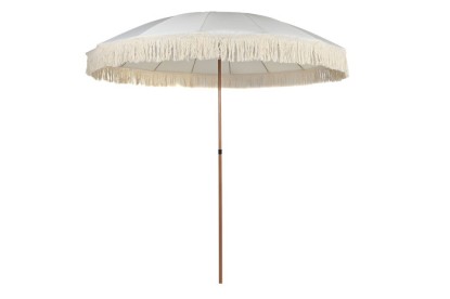 PARASOL POLIESTER ACERO 250X250X236 FLECOS BEIGE, Wabitap