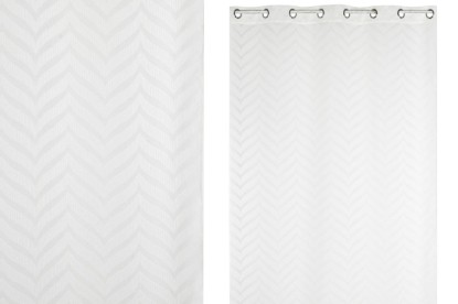 CORTINA POLIESTER 140X260X260 8 ANILLAS BLANCO, Wabitap