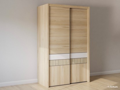 Armario completo de 2 puertas correderas Esenzia 4.0 D2, Baixmoduls