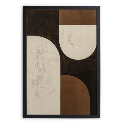 Cuadro Moldura Negra 60x40, Really Nice Things
