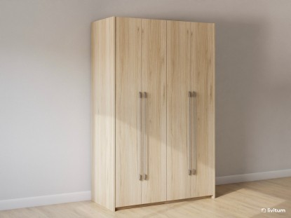 Armario completo de 4 puertas batientes modelo M4 T3 Esenzia 4.0, Baixmoduls