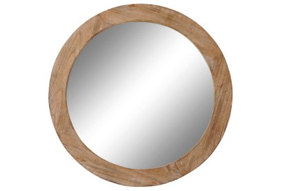 ESPEJO ABETO MDF 66X5X66 NATURAL MARRON, Wabitap